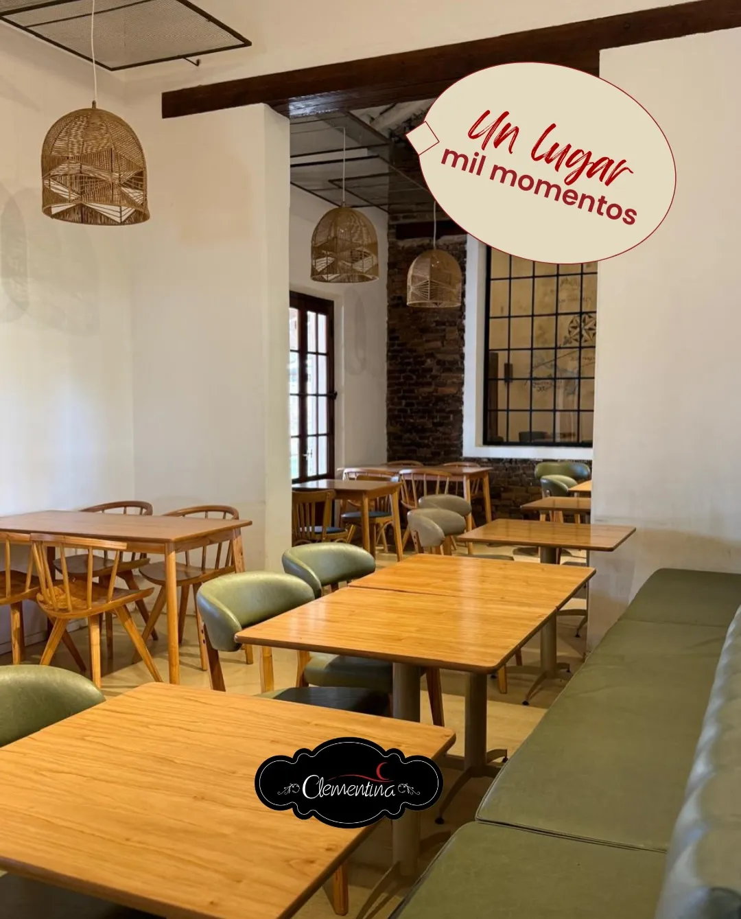 Interior del salón de Clementina